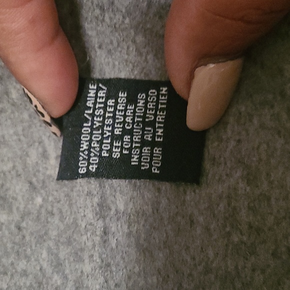 EUC Nanette Lepore gray cardigan Size S/P - Picture 5 of 5